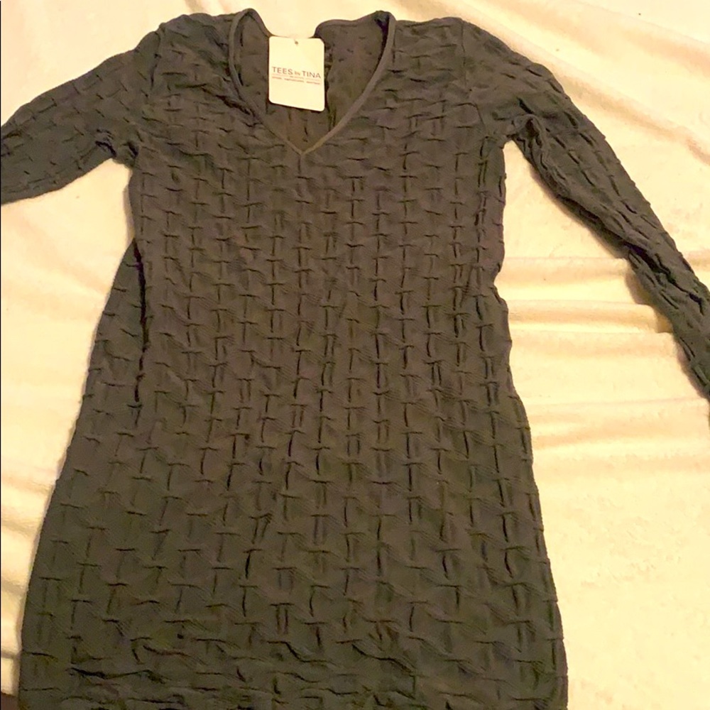 Lattice extra stretchy fall top.